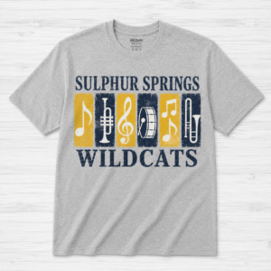 Wildcat Band Icons Tee